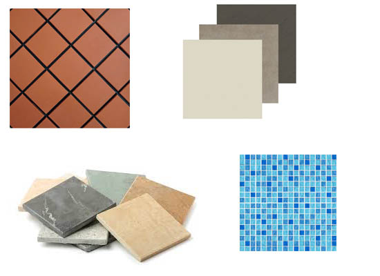 ประเภทของกระเบื้อง